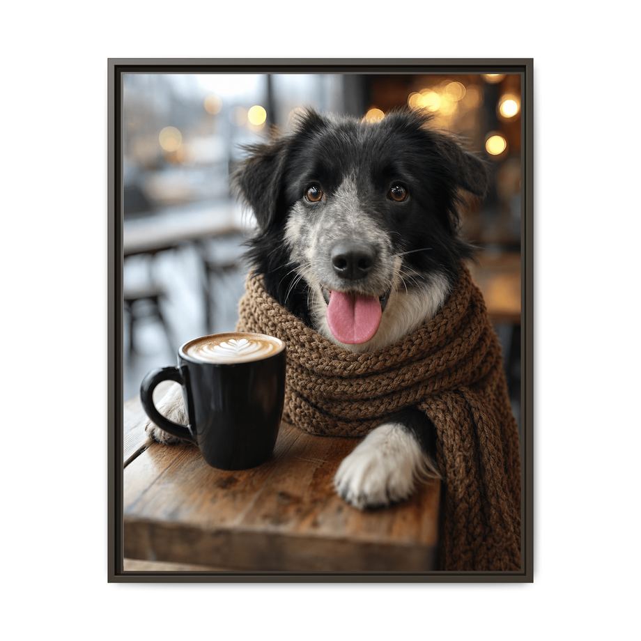 Framed 24x30 Espresso front