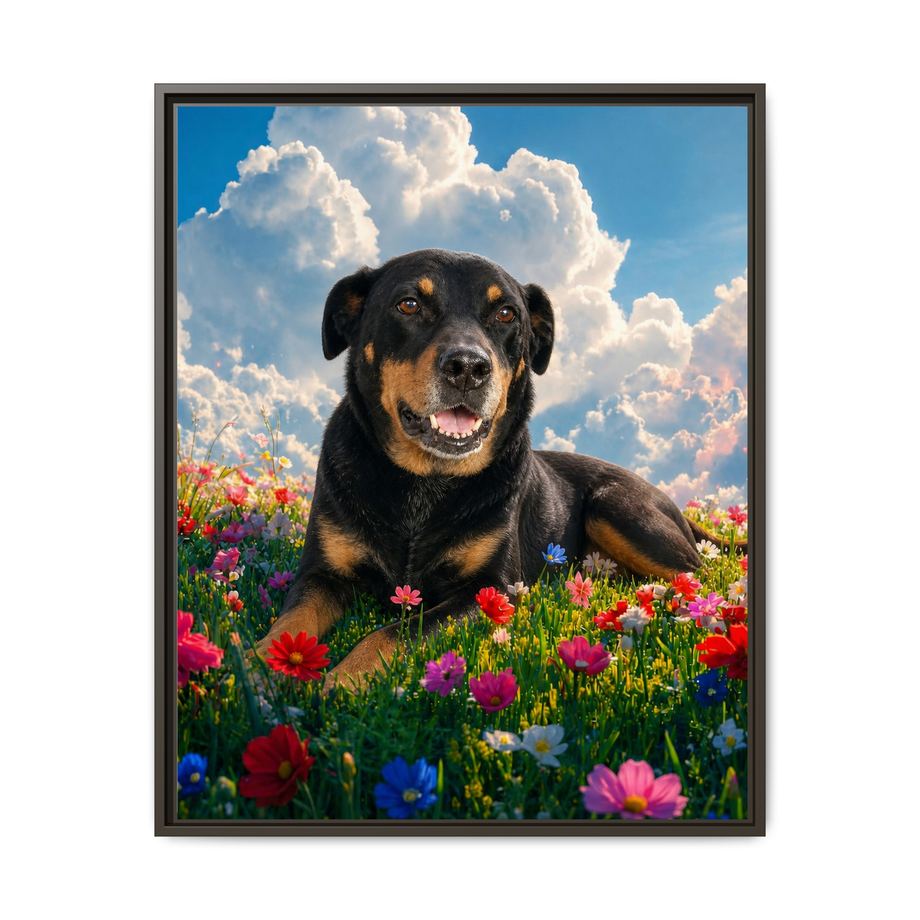 Framed 24x30 Espresso front