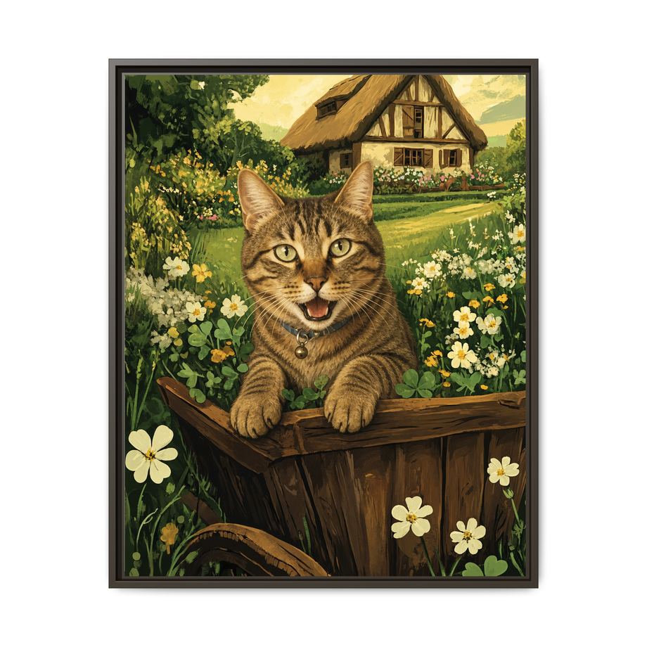 Framed 24x30 Espresso front