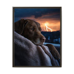 Framed 24x30 Espresso front