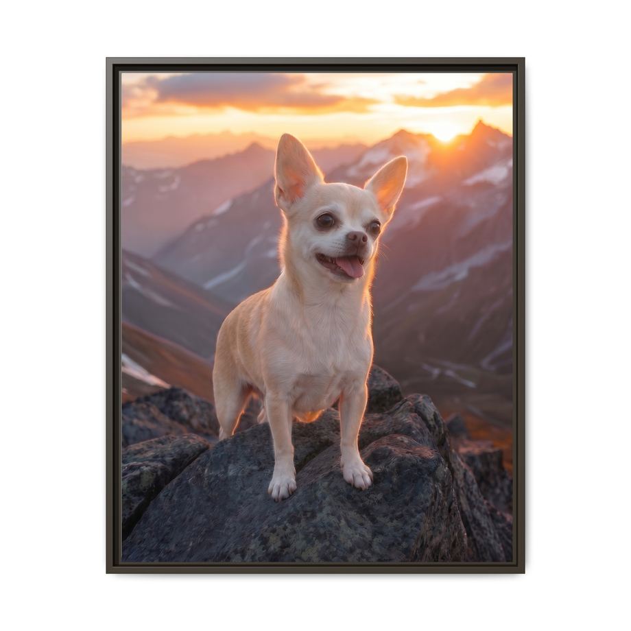 Framed 24x30 Espresso front