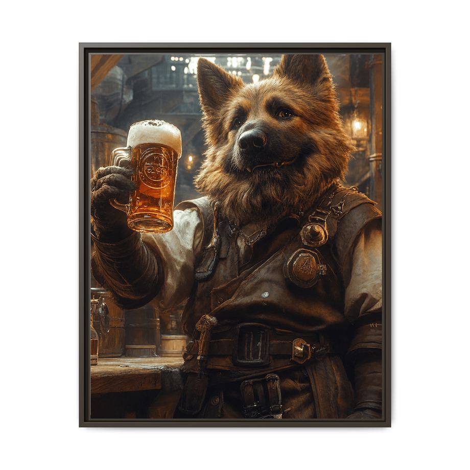 Framed 24x30 Espresso front