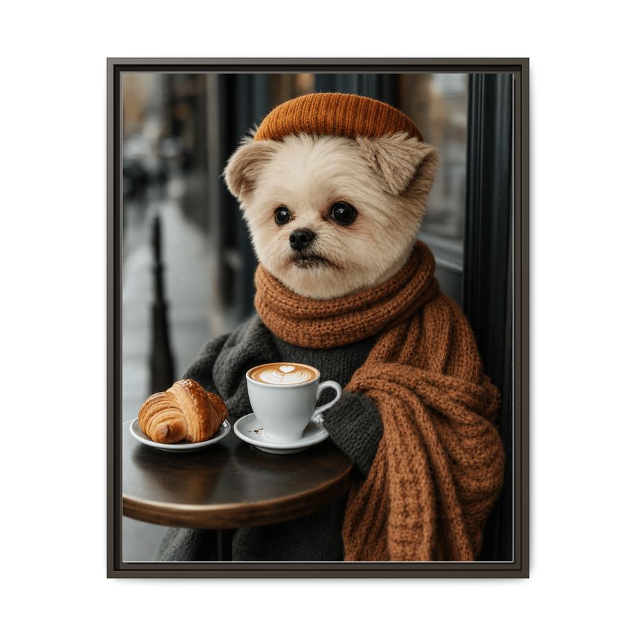 Framed 24x30 Espresso front