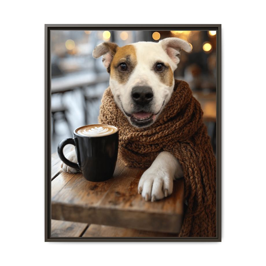 Framed 24x30 Espresso front