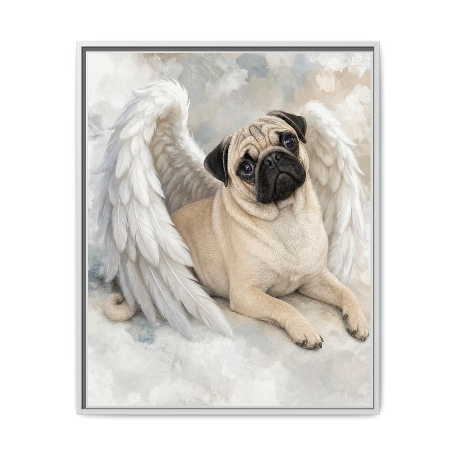 Framed 24x30 White front