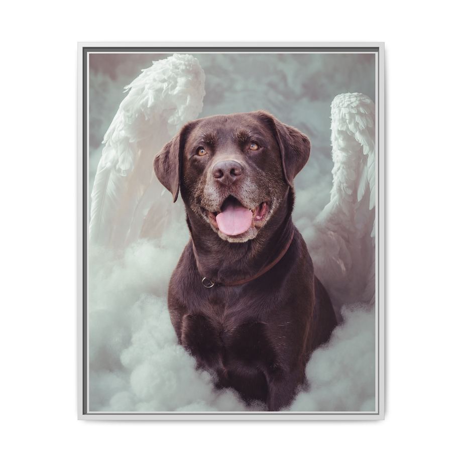 Framed 24x30 White front