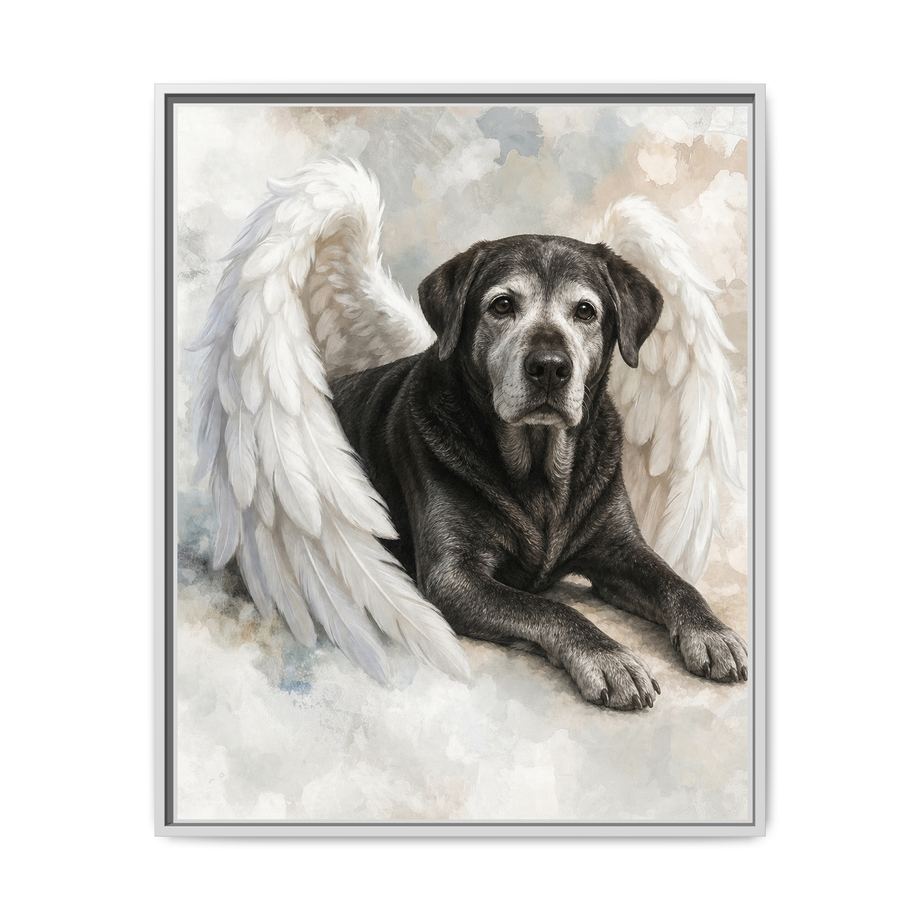 Framed 24x30 White front