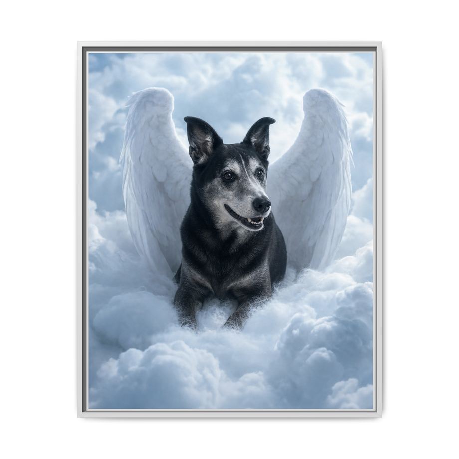 Framed 24x30 White front