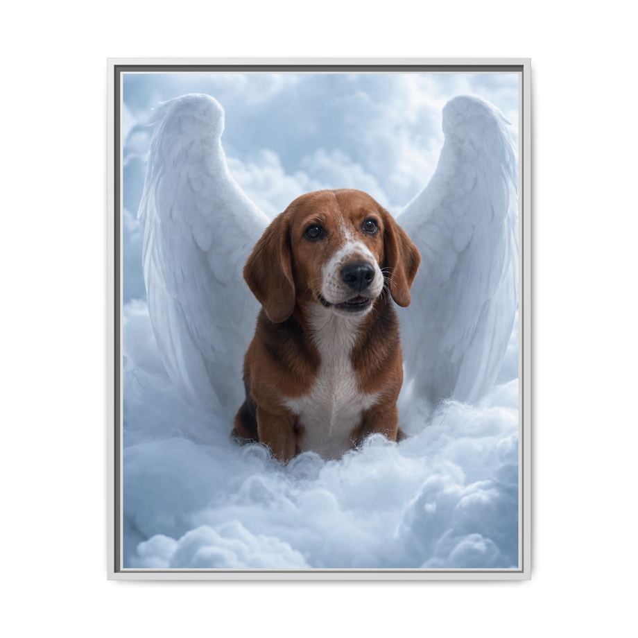 Framed 24x30 White front