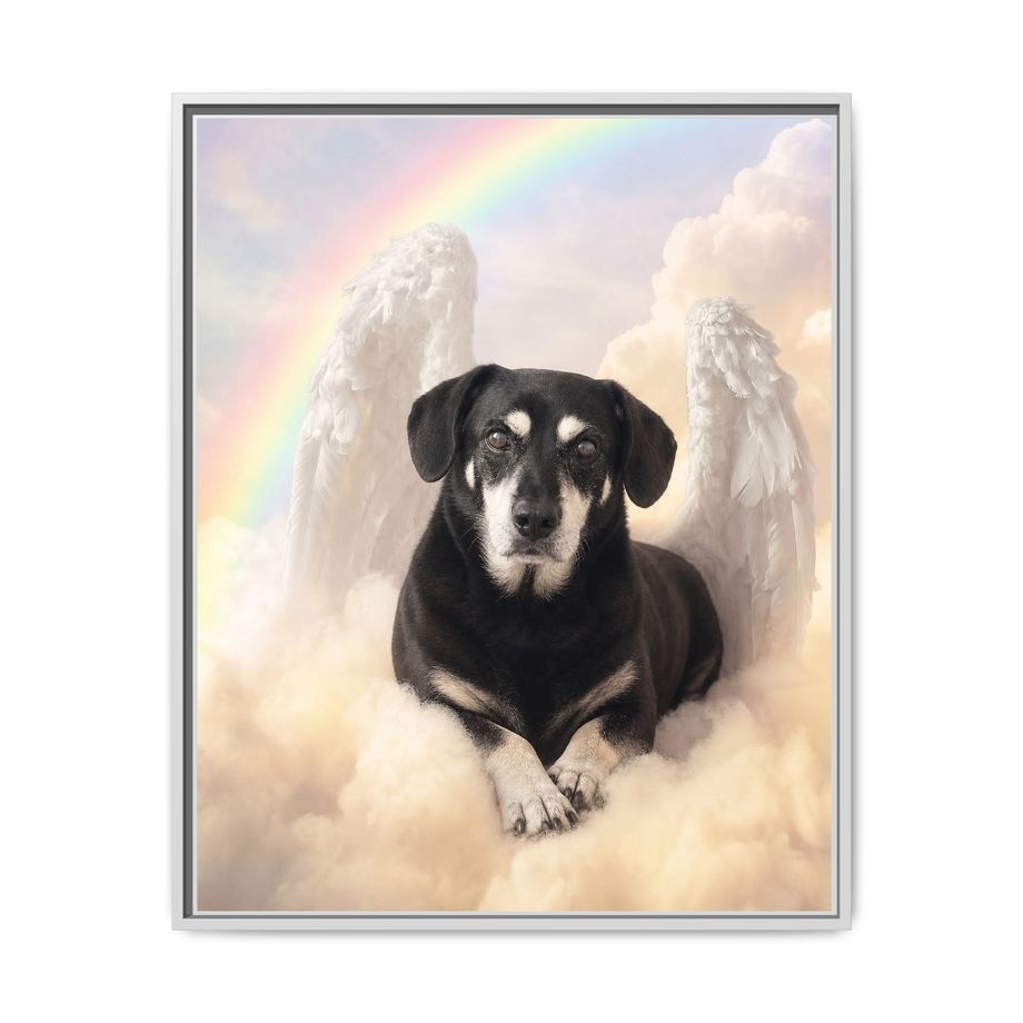 Framed 24x30 White front
