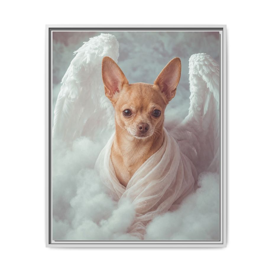 Framed 24x30 White front