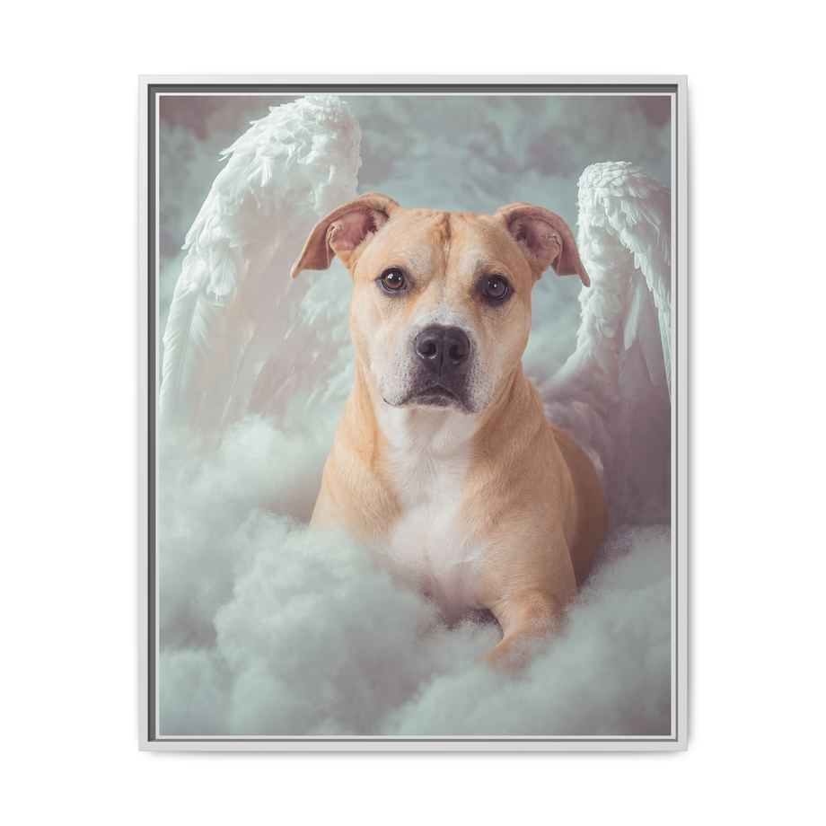 Framed 24x30 White front