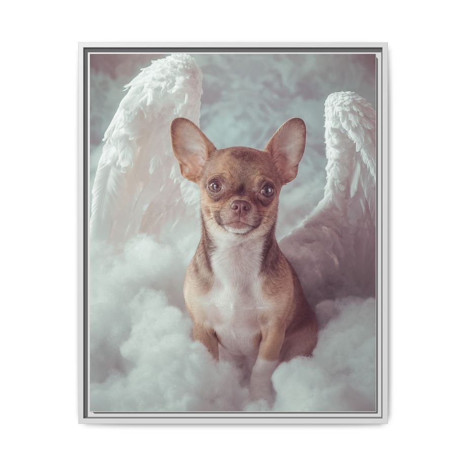 Framed 24x30 White front