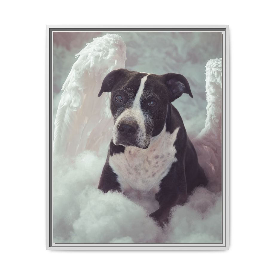 Framed 24x30 White front