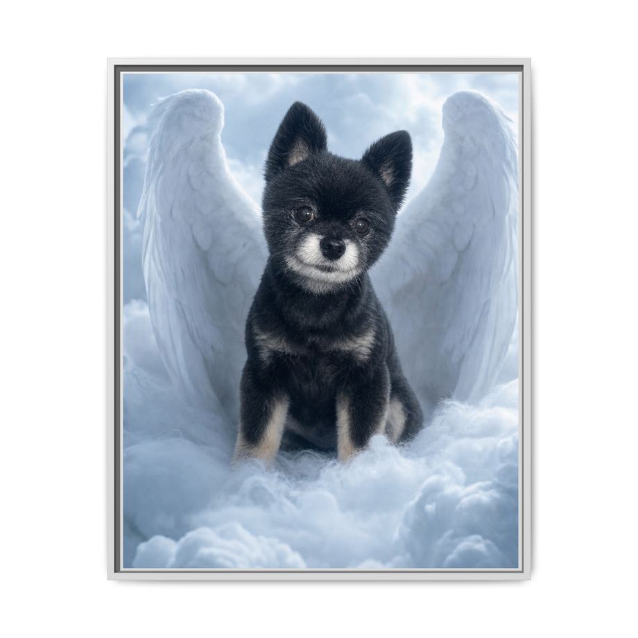 Framed 24x30 White front