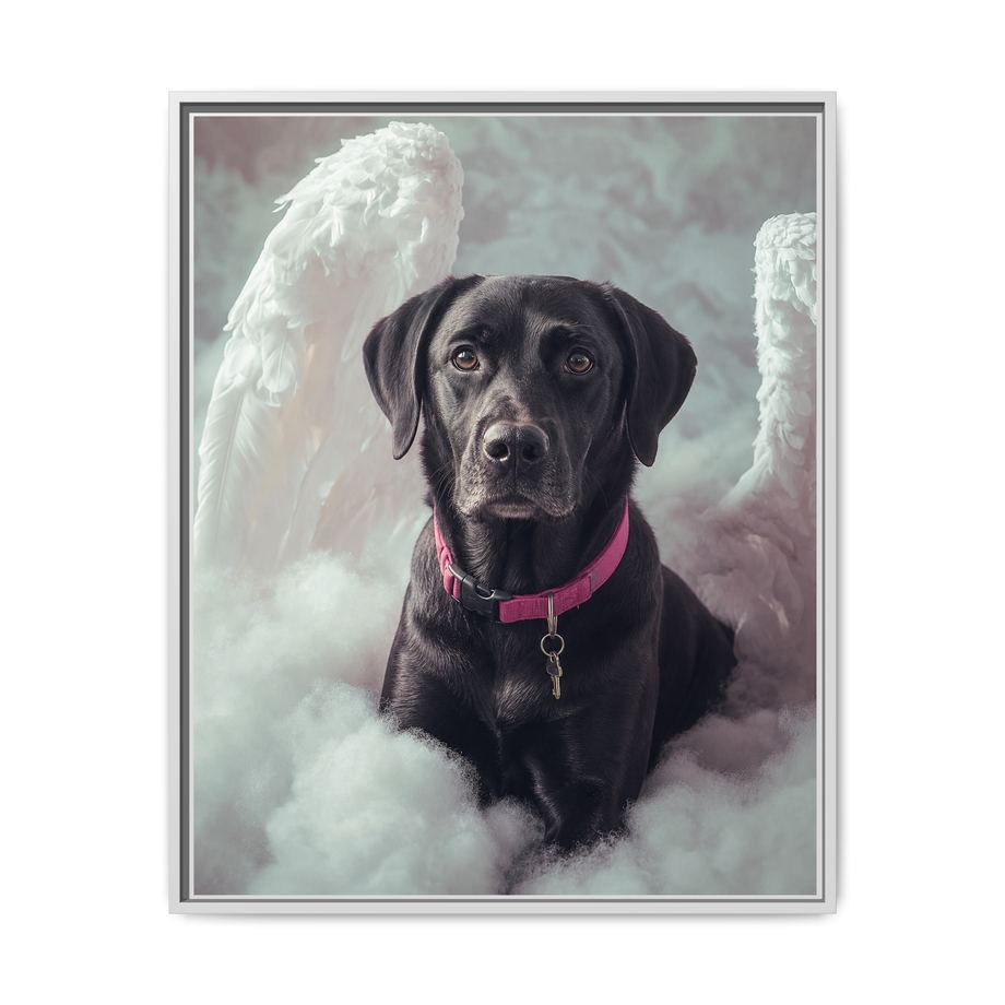 Framed 24x30 White front