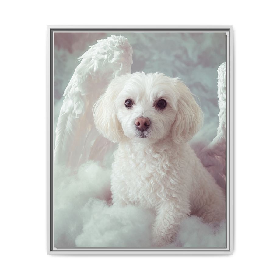 Framed 24x30 White front