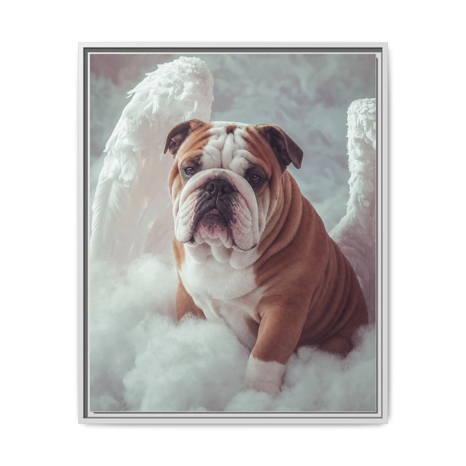 Framed 24x30 White front