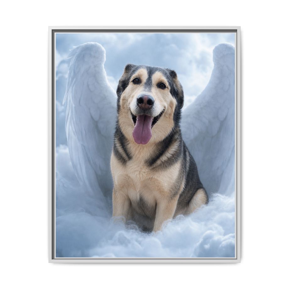 Framed 24x30 White front
