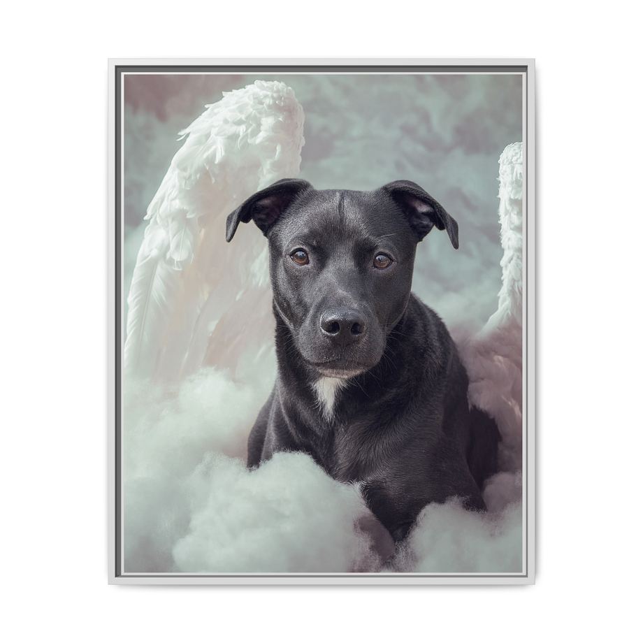 Framed 24x30 White front