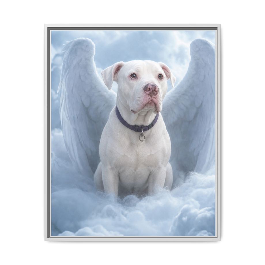 Framed 24x30 White front