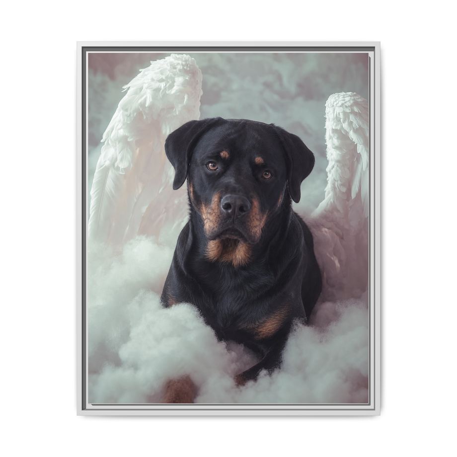 Framed 24x30 White front