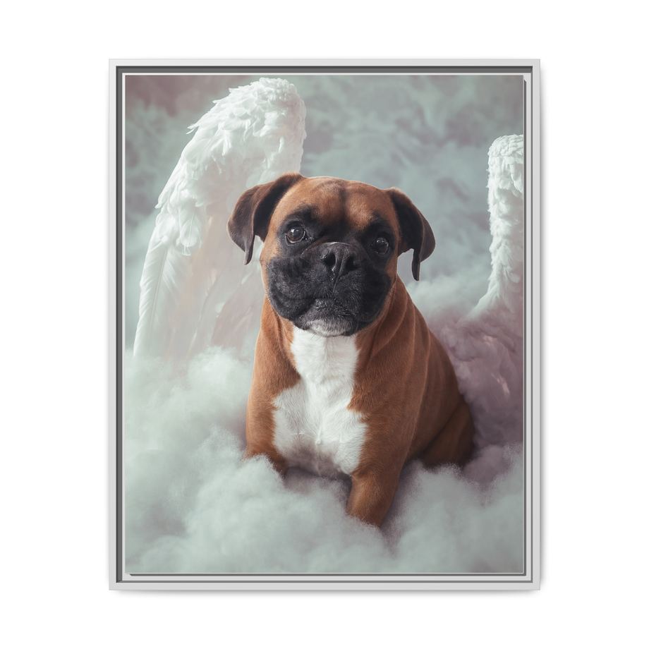 Framed 24x30 White front