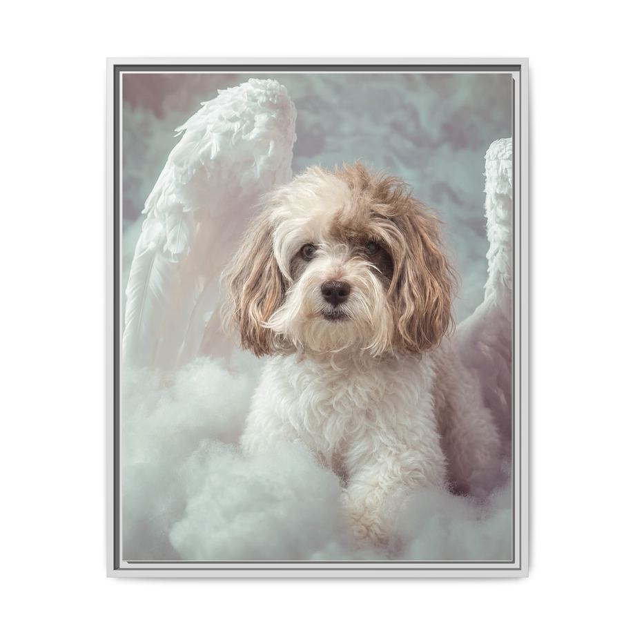 Framed 24x30 White front