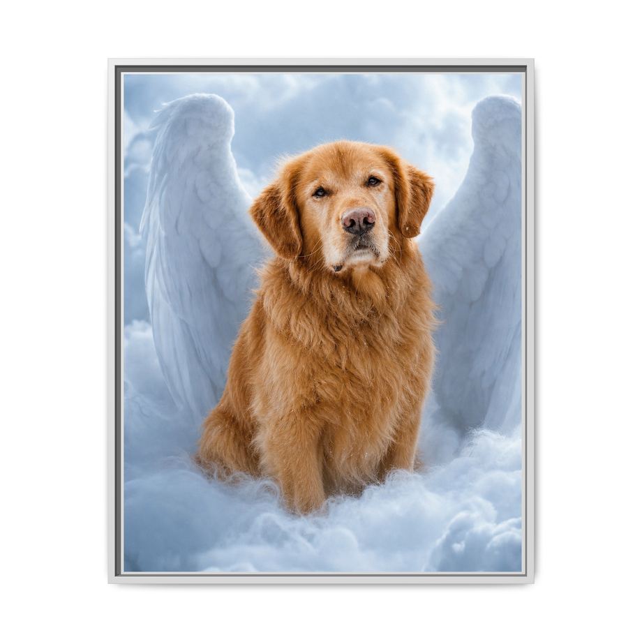 Framed 24x30 White front