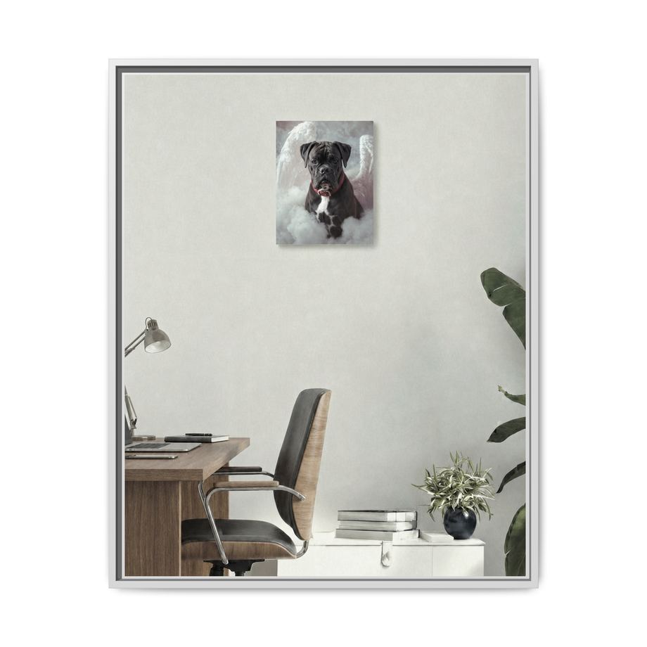 Framed 24x30 White front