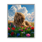 Framed 24x30 White front