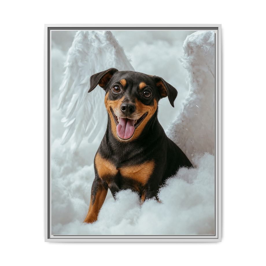 Framed 24x30 White front
