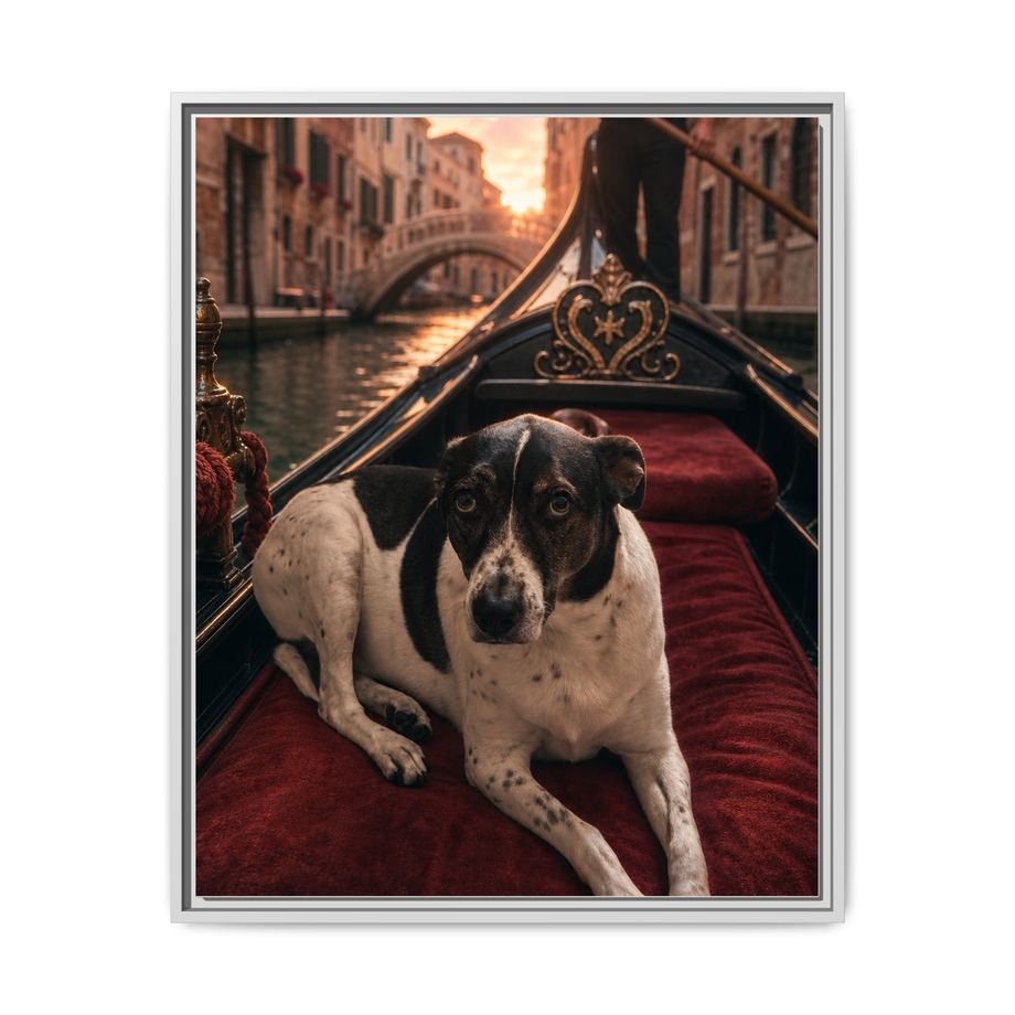 Framed 24x30 White front
