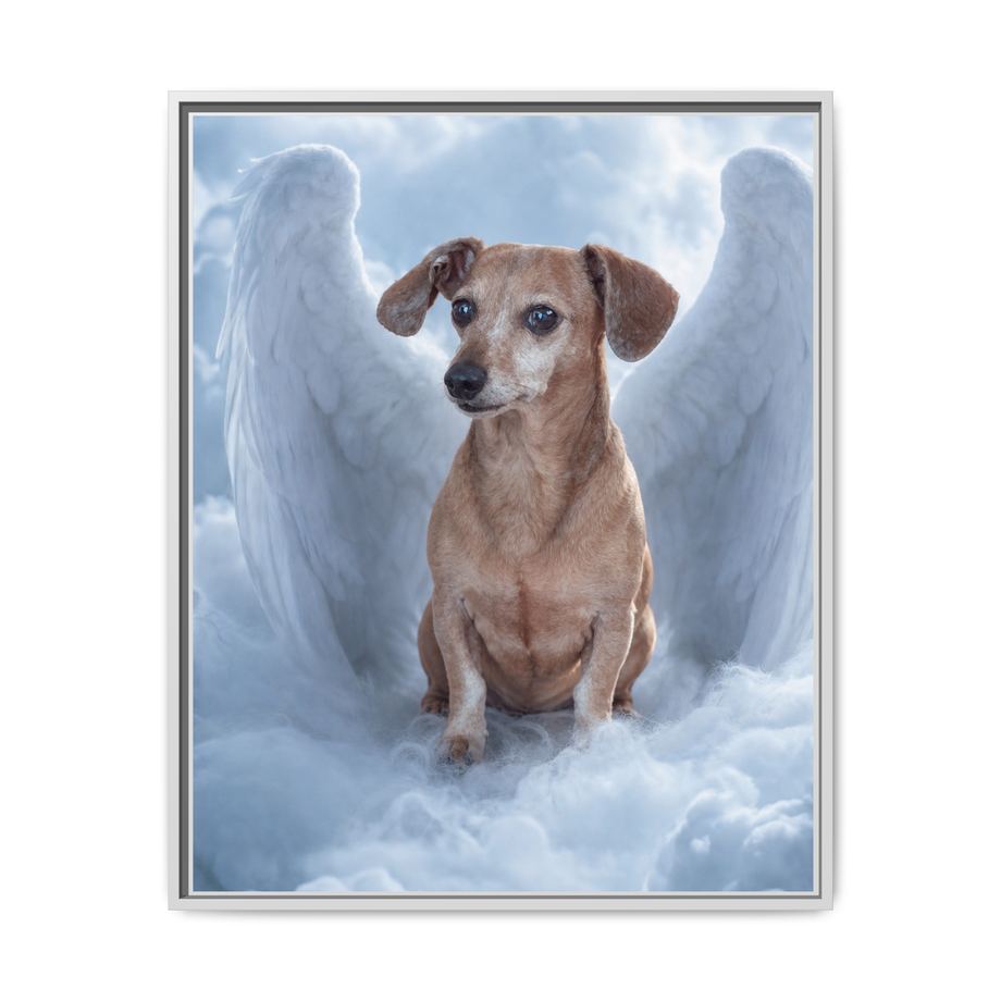 Framed 24x30 White front