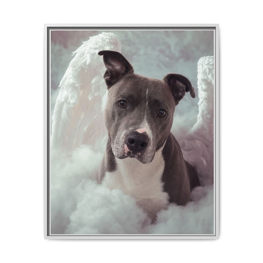 Framed 24x30 White front