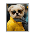 Framed 24x30 White front