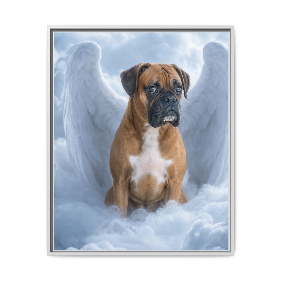 Framed 24x30 White front