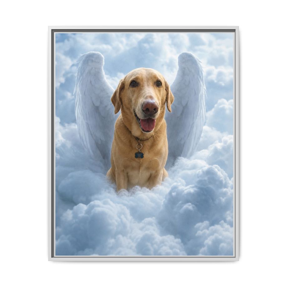 Framed 24x30 White front