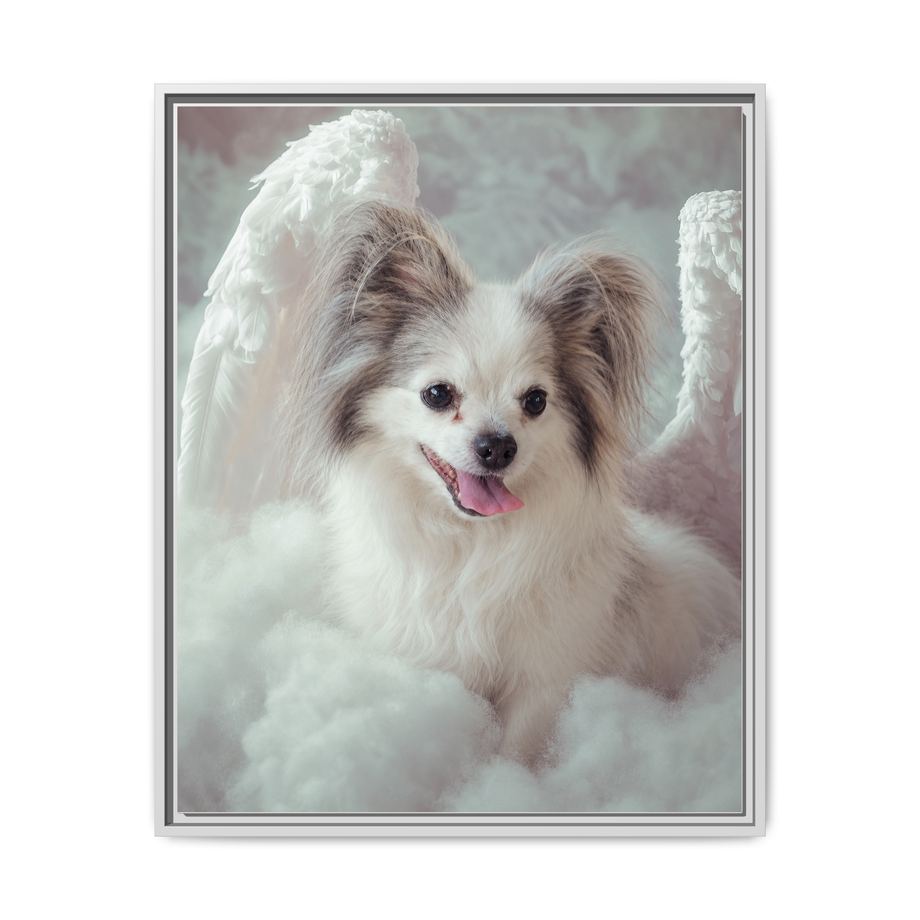Framed 24x30 White front