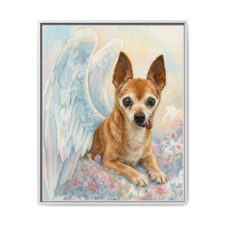 Framed 24x30 White front
