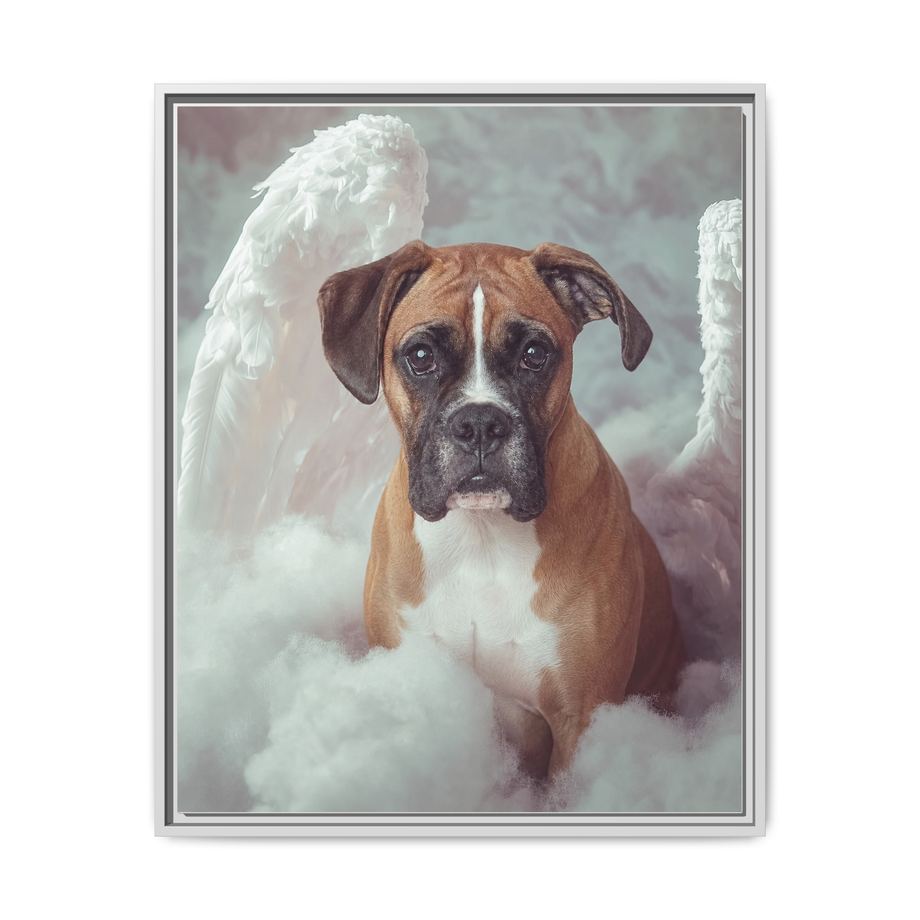 Framed 24x30 White front