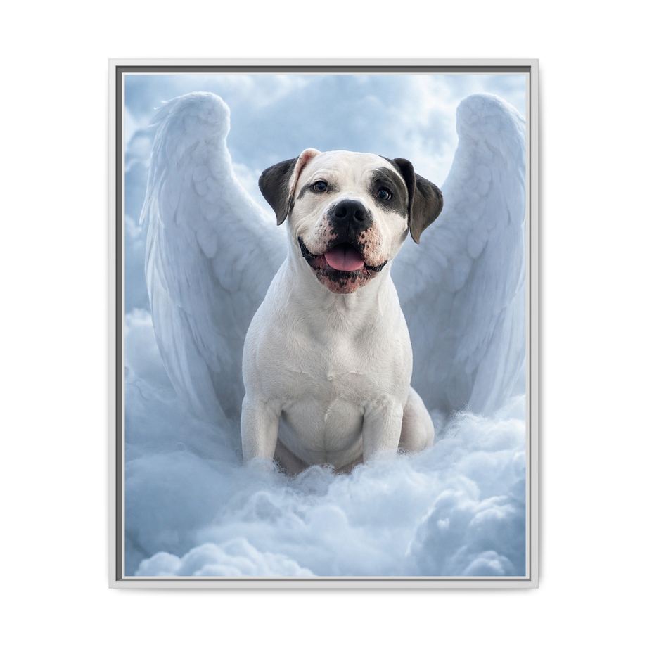 Framed 24x30 White front