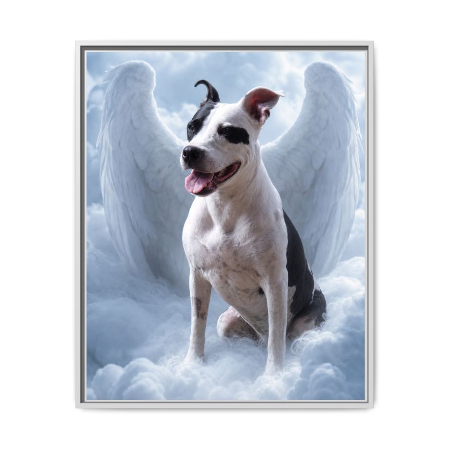 Framed 24x30 White front