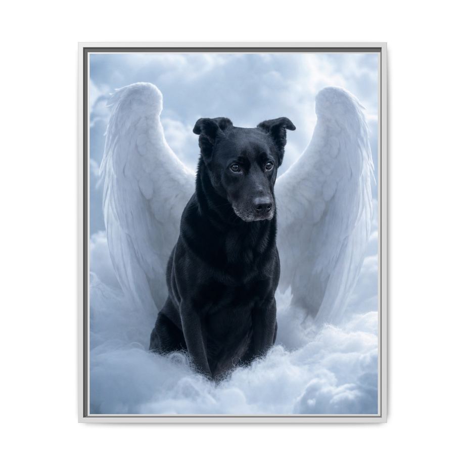 Framed 24x30 White front