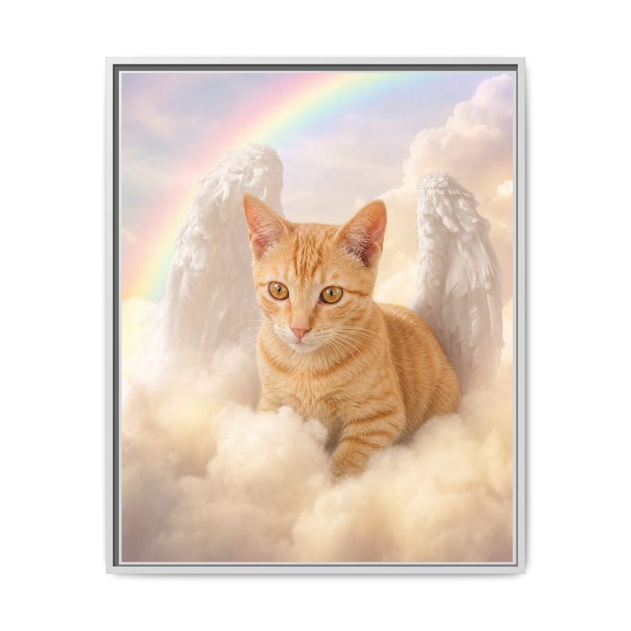 Framed 24x30 White front