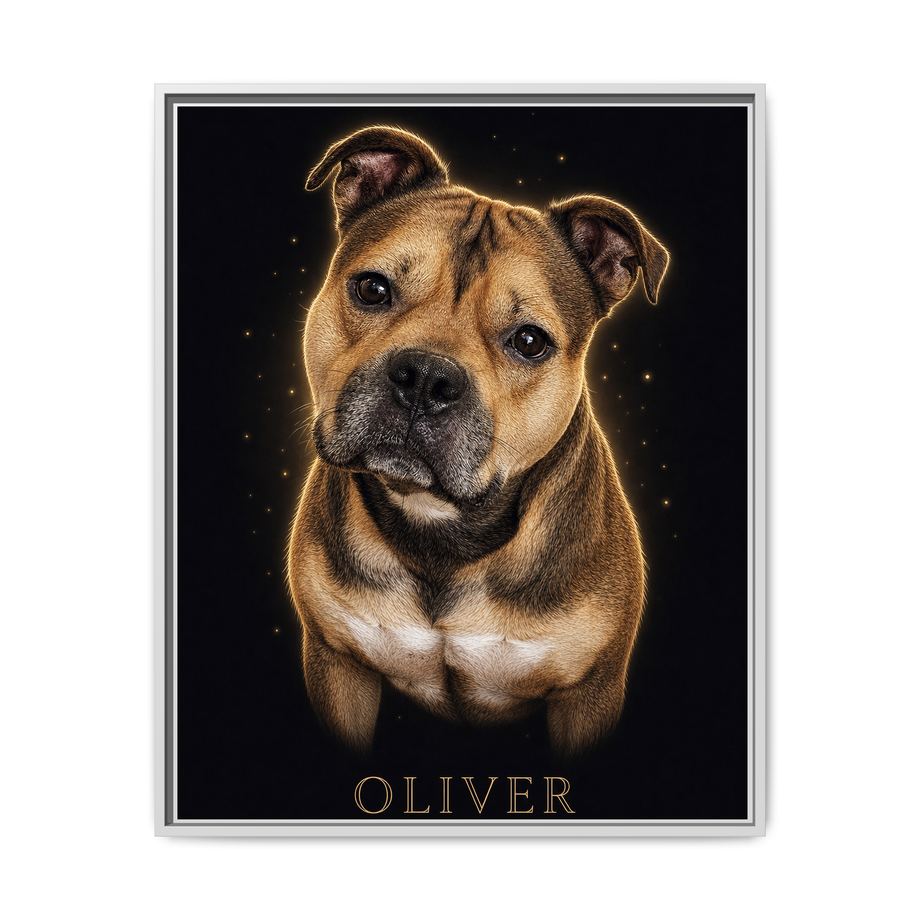 Framed 24x30 White front