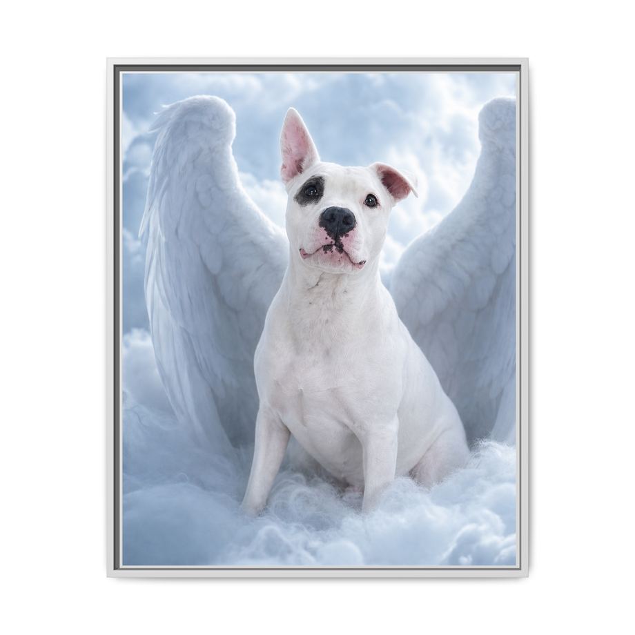 Framed 24x30 White front