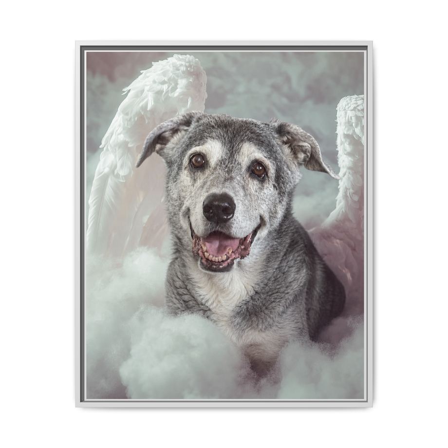 Framed 24x30 White front