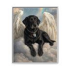 Framed 24x30 White front