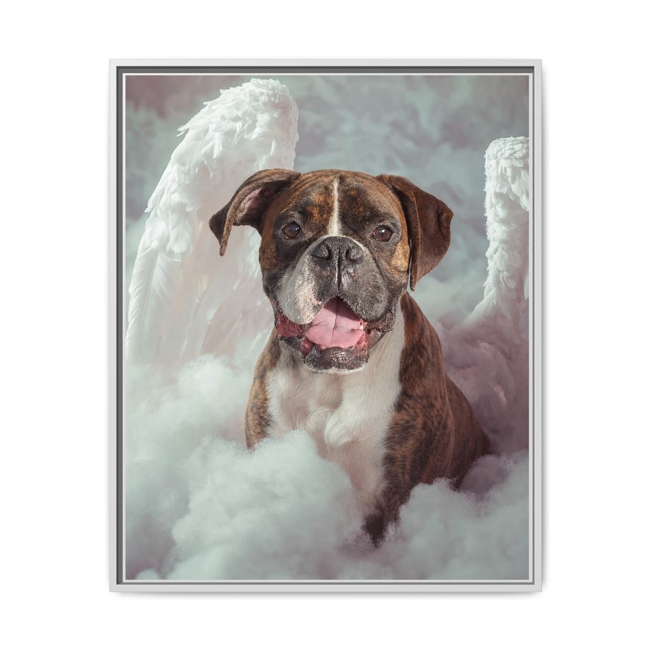 Framed 24x30 White front